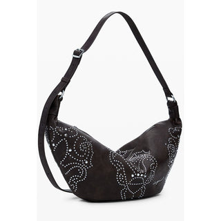 Braune Damenhandtasche aus Polyethylen