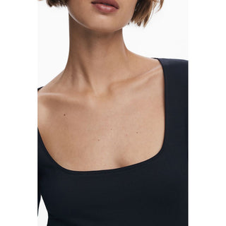 Black Cotton Women Dress