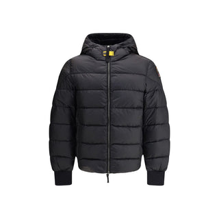 Chaqueta abrigo negra de poliamida
