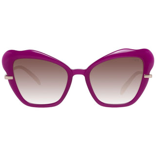 Gafas de sol de plástico morado