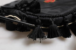Black Heart L'Amore Patch Embellished Kids Backpack