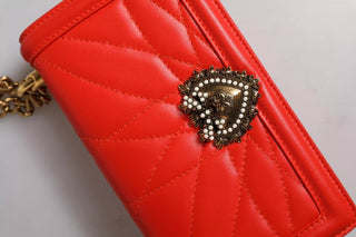 Red Quilted Devotion Crossbody 11 PRO Phone case bag
