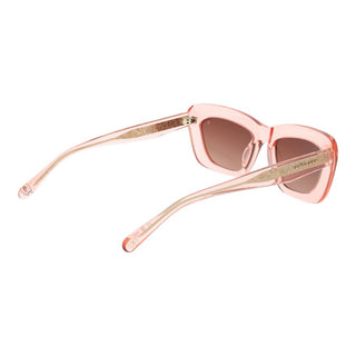 Rosa Azetat-Sonnenbrille