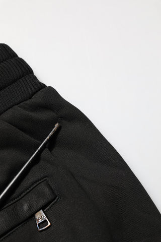 Schwarze DG Logo Herren-Jogginghose aus Baumwolle