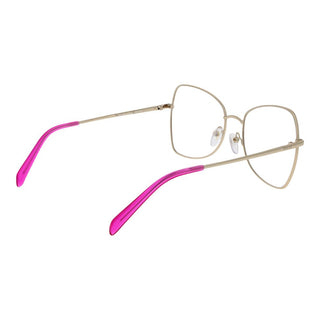 Gafas con montura metálica púrpura