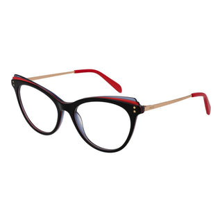 Brille aus schwarzem Acetat