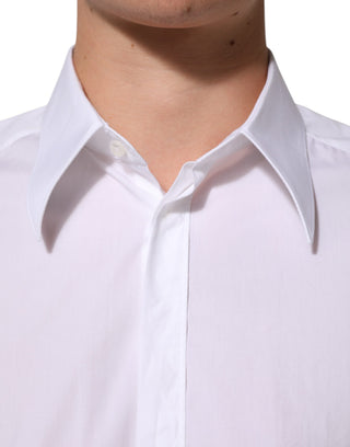 White Cotton MARTINI Men Formal Dress Shirt