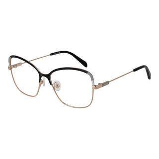 Gafas con montura de metal negro