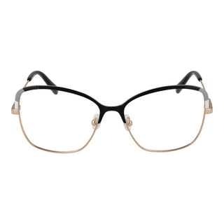 Gafas con montura de metal negro