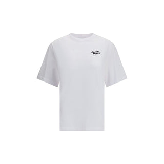 Camiseta de algodón blanca