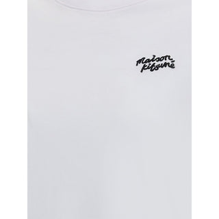 Camiseta de algodón blanca