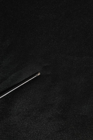 Sudadera con cuello redondo de poliéster con logo negro  