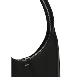 Black Calf Leather Bos Taurus Shoulder Bag