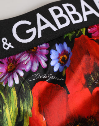 Multicolor Floral Print High Waist Panty Underwear