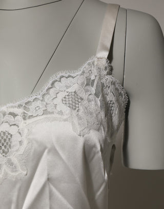 Off White Florale Spitze Tank Top Dessous
