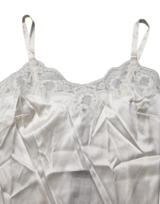 Off White Florale Spitze Tank Top Dessous