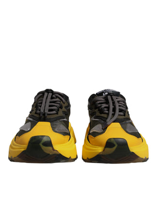 Schwarz-Gelb Daymaster Low Top Sneakers Schuhe