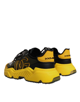 Schwarz-Gelb Daymaster Low Top Sneakers Schuhe