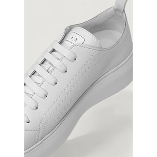 Zapatillas blancas de plataforma de cuero
