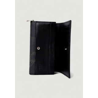 Cartera de cuero negra