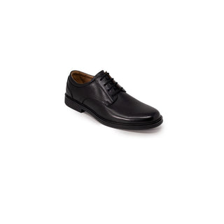 Zapatos Oxford y Derby negros de cuero