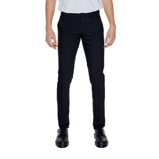 Schwarze Polyester-Anzughose