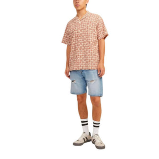 Bermudas de algodón azul claro