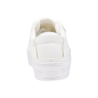 Zapatillas bajas crema de algodón reciclado