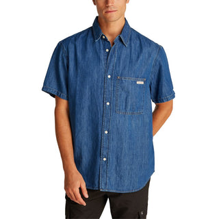 Blaues Jeanshemd