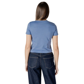 Blue Recycled Cotton Sportswear
