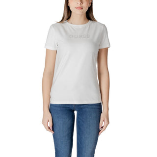 Weißes Baumwoll-T-Shirt