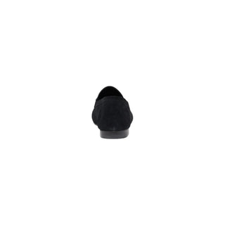 Black Leather Platform Pumps
