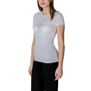 Weißes Baumwoll-T-Shirt