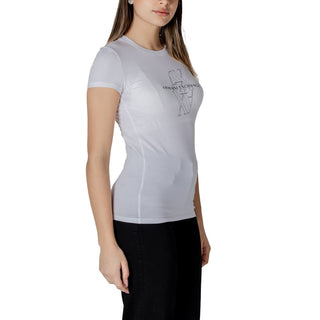 Weißes Baumwoll-T-Shirt