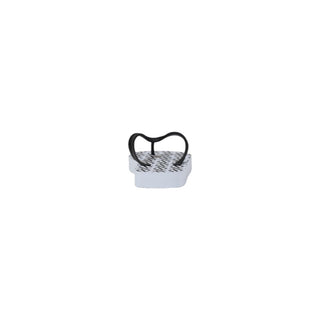 White Rubber Flip-Flop Sandals