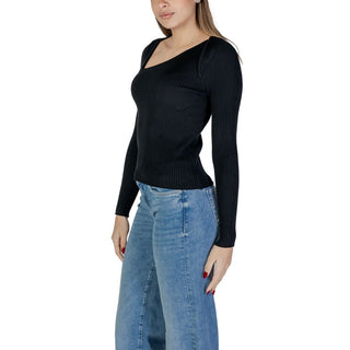 Sudadera negra de viscosa