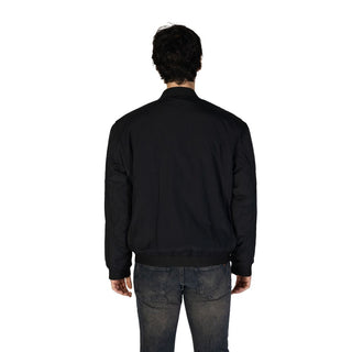 Schwarzer Polyamid-Blouson