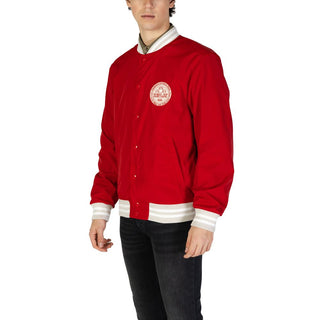 Mehrfarbige Bomberjacke aus Baumwolle