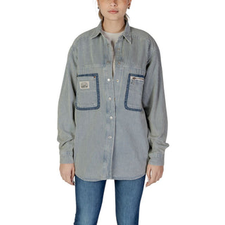 Blue Cotton Blouse