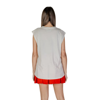 Cream Cotton Tank Tops