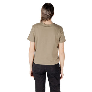 Zweifarbiges Baumwoll-T-Shirt