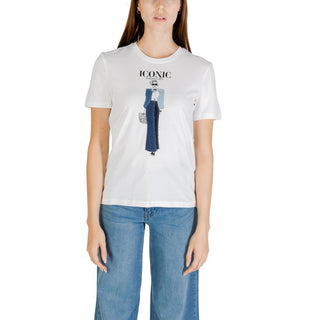 Camiseta azul de algodón orgánico
