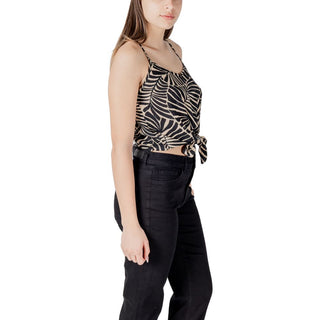 Black Viscose Tank Tops