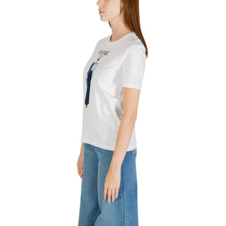 Blaues T-Shirt aus Bio-Baumwolle