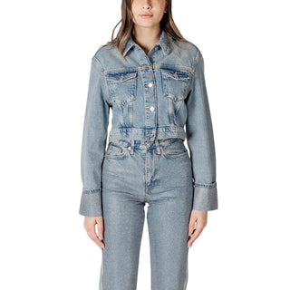 Hellblaue Jeansjacke aus Bio-Baumwolle