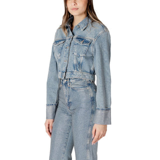 Hellblaue Jeansjacke aus Bio-Baumwolle
