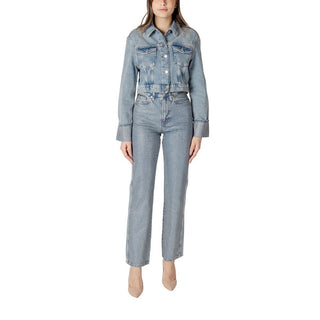 Hellblaue Jeansjacke aus Bio-Baumwolle