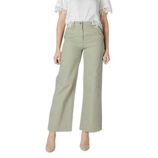 Bicolor Baumwoll-Jeans mit lockerer Passform