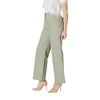 Bicolor Baumwoll-Jeans mit lockerer Passform