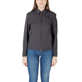 Black Polyamide Biker Jacket